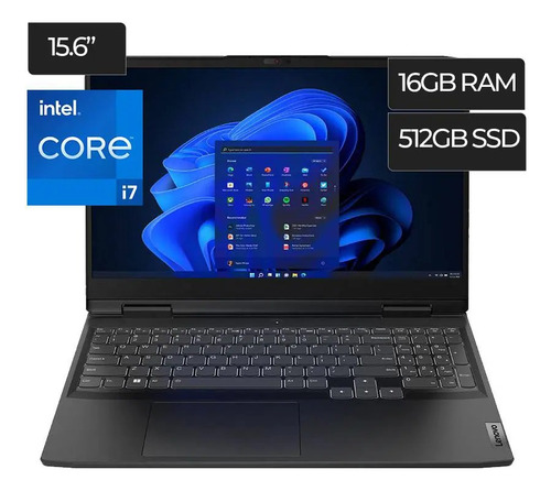 Notebook Lenovo Gaming Ip 3 I7-12650h 16gb 512ssd Rtx3050