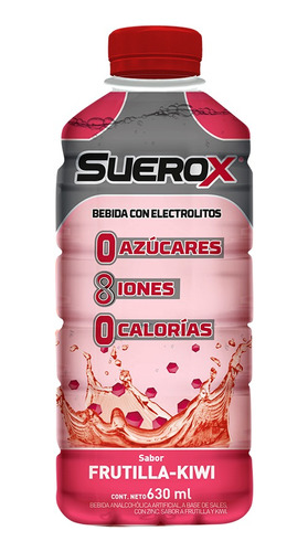 Suerox Bebida Hidratante Frutilla Y Kiwi 630ml