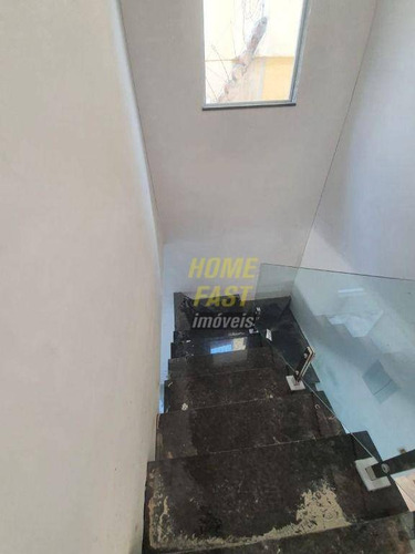 Imagem 27 de 30 de Sobrado Novo Com 3 Dormitórios, 126 M² - Venda Por R$ 820.000 Ou Aluguel Por R$ 3.000/mês - Jardim Santa Mena - Guarulhos/sp - So0955