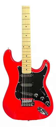 Guitarra Elétrica Strato Waldman St-111 Wr Wine Red St111wr