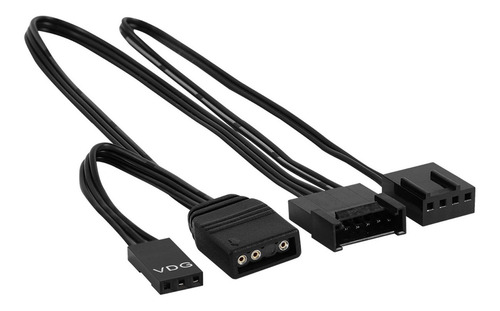 Imagen 8 de 9 de Kit 3 Ventiladores Aerocool 120mm Duo 12 Pro Rgb