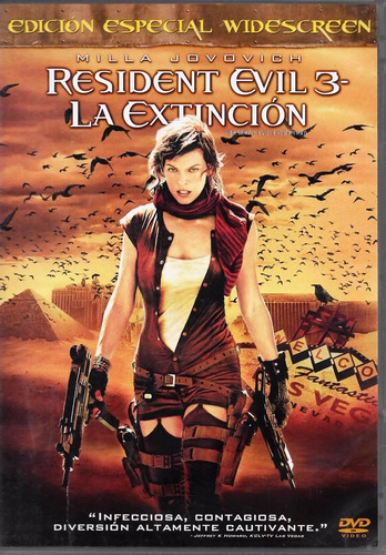 Resident Evil 3 - La Extinción, Ed. Especial, Milla Jovovich (Usado)