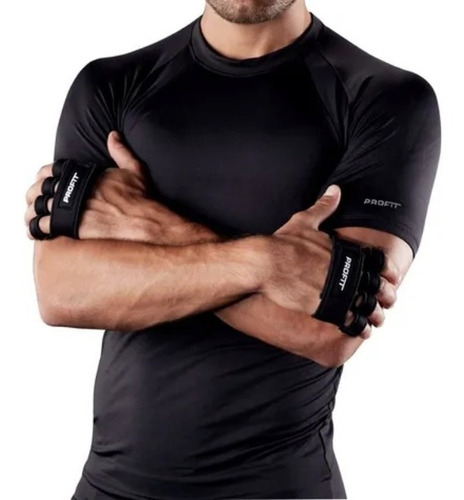 Imagen 1 de 10 de Guantes Fitness Deportivos Entrenamiento Profit - Par