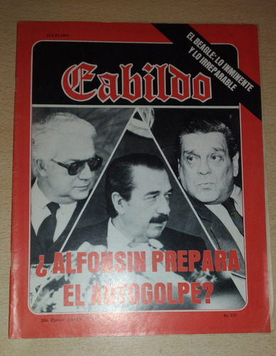 Revista Cabildo N°78 Julio De 1984