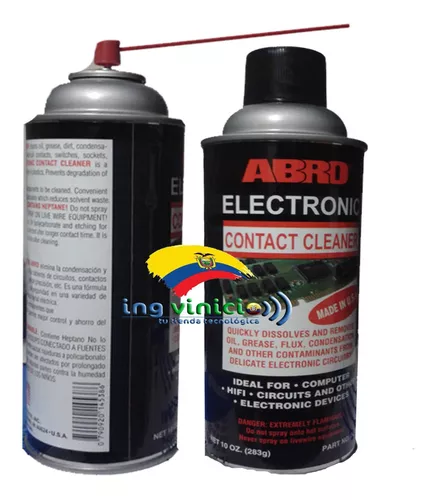 Limpia Contactos Spray Abro 833 De 10 Oz Circuitos Mainboard