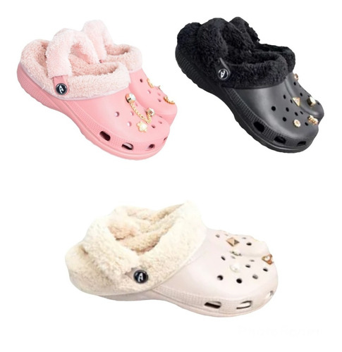 Gomon Zueco Corderito Apliques Dama Air Freezing Pantufla