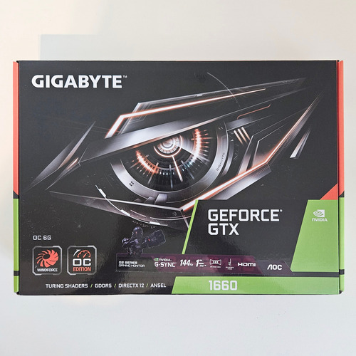 Placa De Vídeo Gigabyte Nvidia Geforce Gtx 1660 Oc 6gb Ddr5 (Usado)