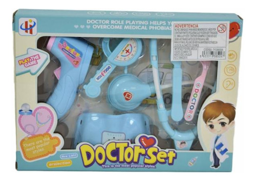 Juego Doctor Infantil Completo Set Doctora Con Accesorio