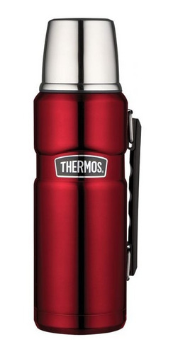 Termo Thermos King Acero Inoxidable 1.2 Lts Rojo