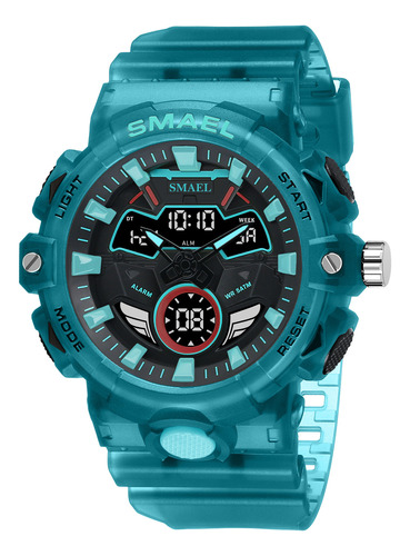 Smael Dual Display Multifunctional Sports Electronic Watch