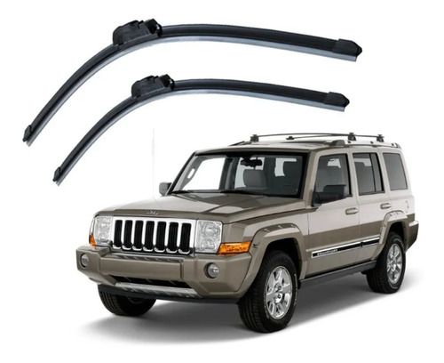 2 Plumas Limpiaparabrisas Reluvsa Jeep Comander 2008