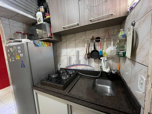 Imagem 15 de 19 de Kitnet À Venda, 24 M² Por R$ 128.000,00 - José Menino - Santos/sp - Kn0258