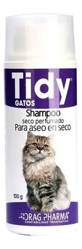 Shampoo Tidy Gatos Aseo En Seco 100 Gr