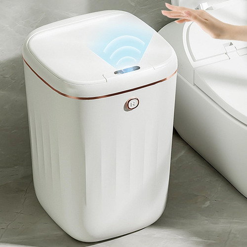 Cubo De Basura Inteligente Con Tapa Sellada A Prueba De Agua
