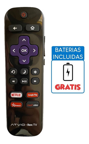 Control Remoto Smart Tv Atvio