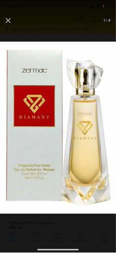 Zermat Perfume Diamante Original