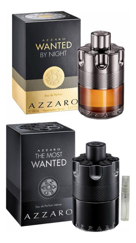 Azzaro The Most Wanted + Wanted By Night En Decants De 5ml