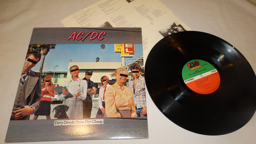 Ac/dc - Dirty Deeds Done Dirt Cheap '1981 (atlantic Sd 16033