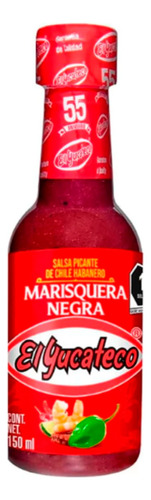 Salsas Picante Marisquera Roja Y Negra El Yucateco 150ml C/u