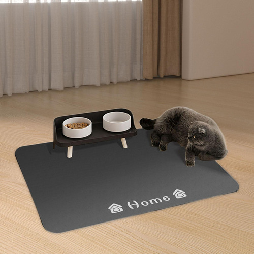 Tapete De Alimentação Para Animais De Estimação, 60 Cm X 90