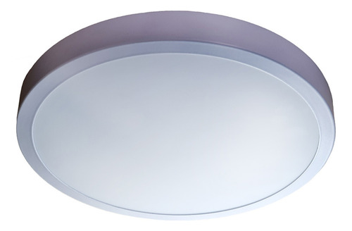 Plafon Painel Redondo Sobrepor 18w Branco Frio 6500k Bivolt