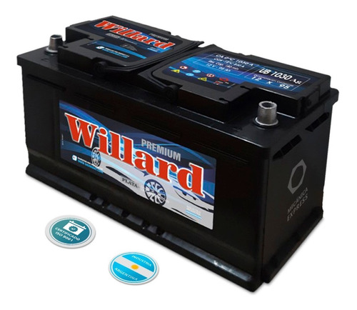 Bateria Willard Ub980 Vw Amarok 2,0 Tdi Cab Doble Colocacion