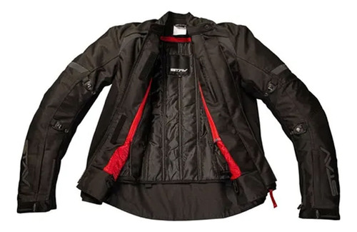 Campera Stav Cordura Core Con Protección Negra