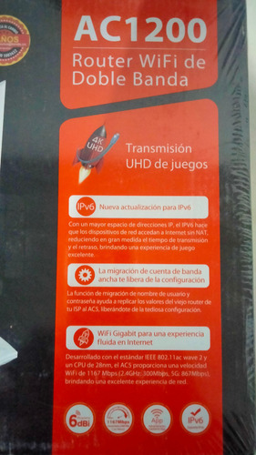 Router Wifi De Doble Banda Marca Tenda (Usado)