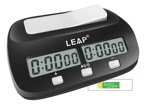 Reloj Ajedrez Digital Leap Con Alarma Delay Y Bonus 