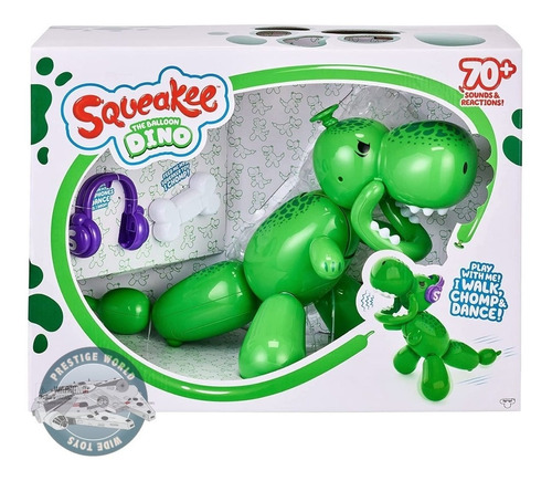 Squeakee The Balloon Dino Rex Interactivo Dinosaurio Globo