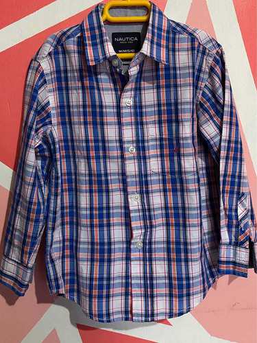 Camisa Náutica De Niño 5-6 Años