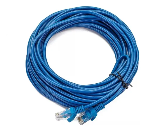 Cable Red Ethernet Rj45 Lan Utp 15 Metros