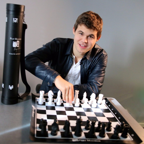 Juego De Ajedrez Magnus Carlsen - De Coleccion