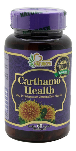 Oleo De Cartamo 60 Capsulas - Naturcaps