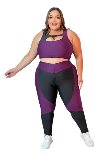 Calça legging plus size mercado livre 2025