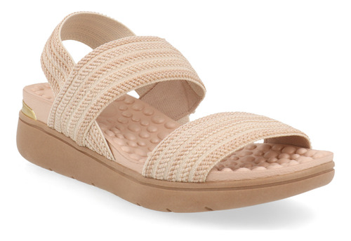 Sandalia Casual Modare Color Latte Para Mujer 4400012