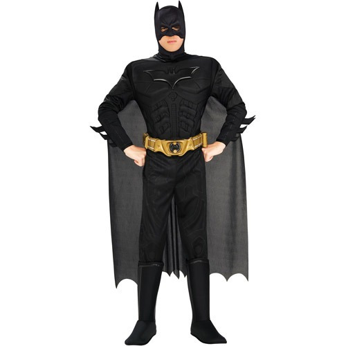 Disfraces De Halloween Adulto Deluxe De Músculo De Batman