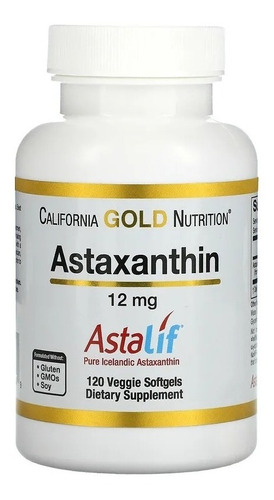 Astaxantina Triple Potencia 12 Mg X 120 Caps Astaxanthin