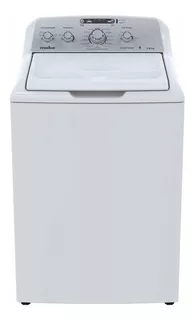 Lavadora automática Mabe LMH79104S blanca y plateada 19kg 120 V