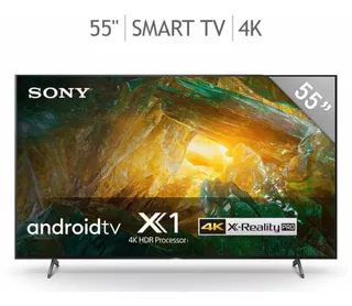 Sony Smart Tv 55 Led 4k Bluetooth Alexa Android Xbr-55x81ch