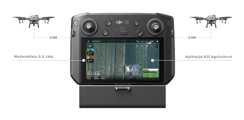 Imagen 7 de 9 de Drone Fumigador Dji Agras Kit T10 40h/día 10 Litros