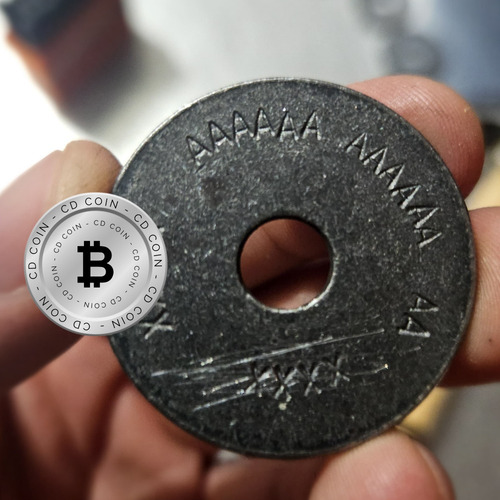 12/24 Bitcoin Metal Wallet | Gabarito Infinito