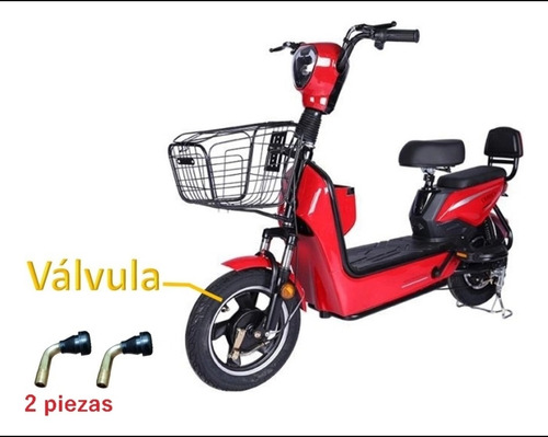 Válvula Bicicleta Eléctrica Kiwo, Evobike, Etc. Pvr50 (2pcs)