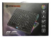 Comprar Cooler Para Laptop Gamer Rgb 15.6 Cybercool N14 Ventilador 1 Color Negro