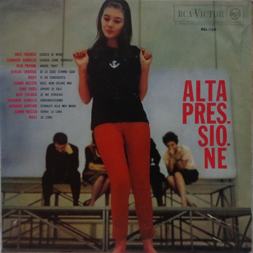 Lp Alta Pressione-hi-fi-coletânea Italiana-rca Victor