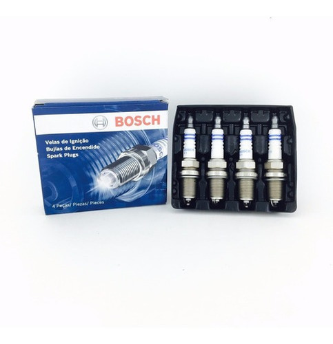 Kit Vela Cabo Bobina Ignição Parati G4 1.6 2011 2012 Bosch