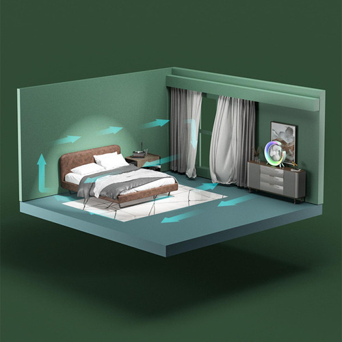 Mini Ventilador Mesa Escritorio Con Inclinación Ajusta