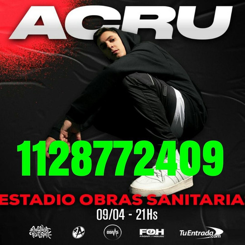 Imagen 1 de 1 de Entradas Acru