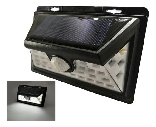 X3 Focos Solar 30 Led Exterior 6w Sensor De Movimiento 800lm