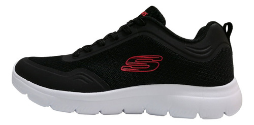 Tenis Skechers Sport Womens Color Negro/blanco/rojo 10001mx